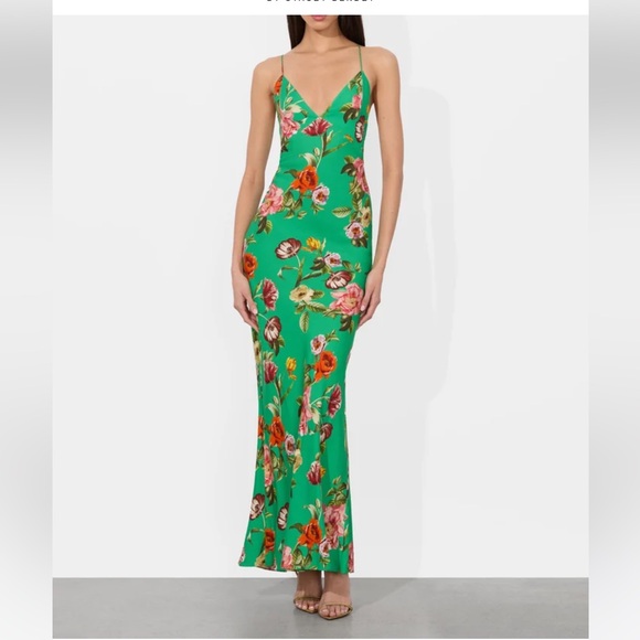 Alice + Olivia LOMA maxi slip Dress - Picture 1 of 3